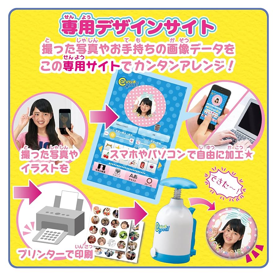Amazon.co.jp: [バンダイ(BANDAI)] Canバッチgood! デザイン